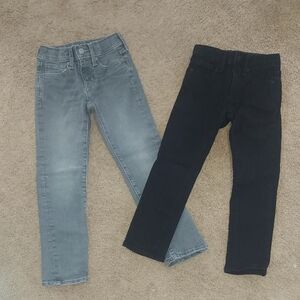 Kids' Black and Gray Jeans